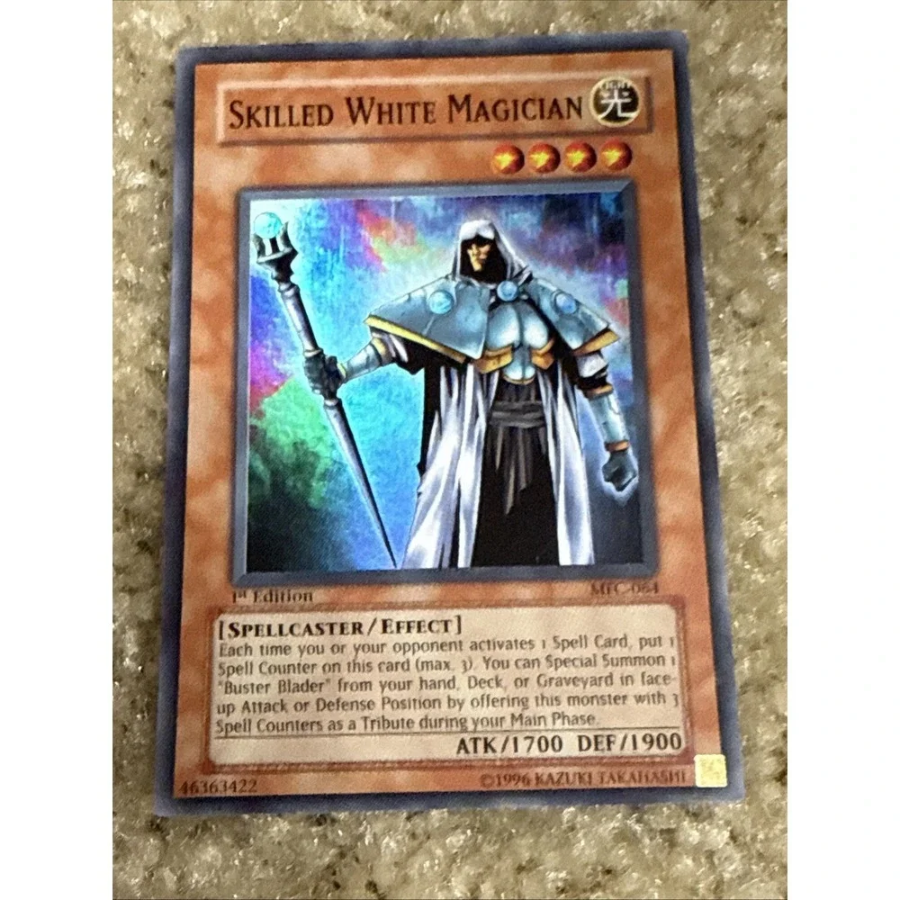 Skilled White‎ Magician mfc-064 1st Edition (NM) Super Rare Yu-Gi-Oh! Holo